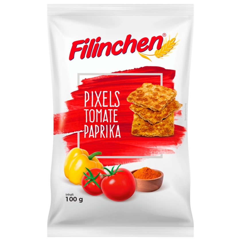 Filinchen Pixels Tomate Paprika 100g